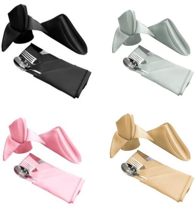 TABLE NAPKINS. 6 piece table napkins image