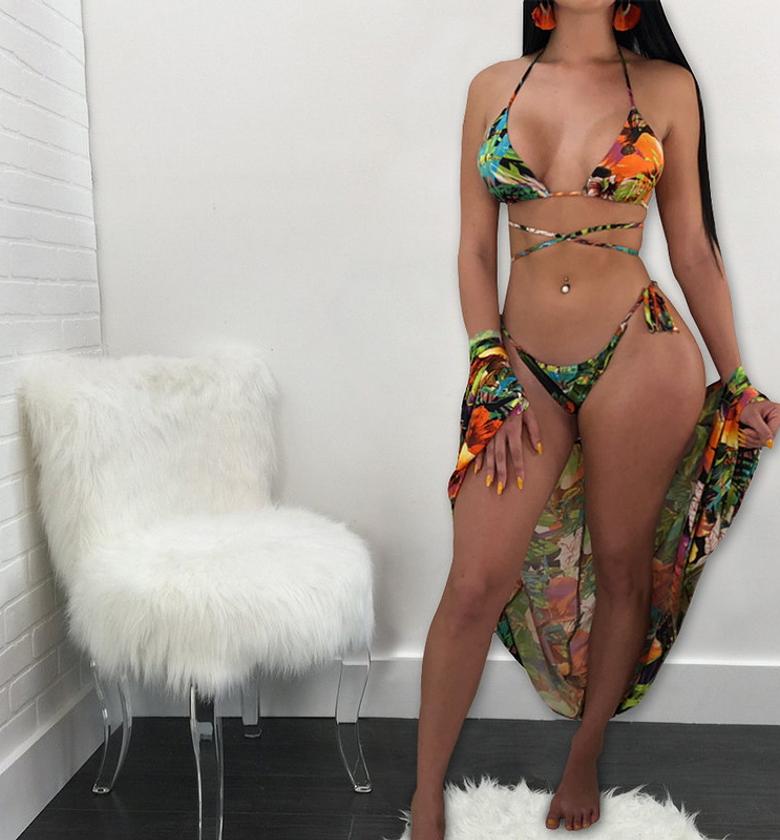 Sexy Bikinis for Women Swimwear Beachwear Suit Cover Up image