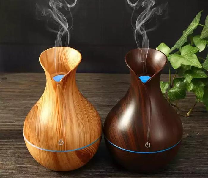 Essential Oil Diffuser Ultrasonic Humidifier With LED Light image