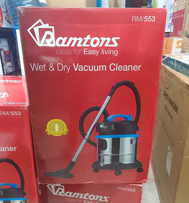 VACUUM CLEANER. Ramtons wet and dry vacuum cleaner image