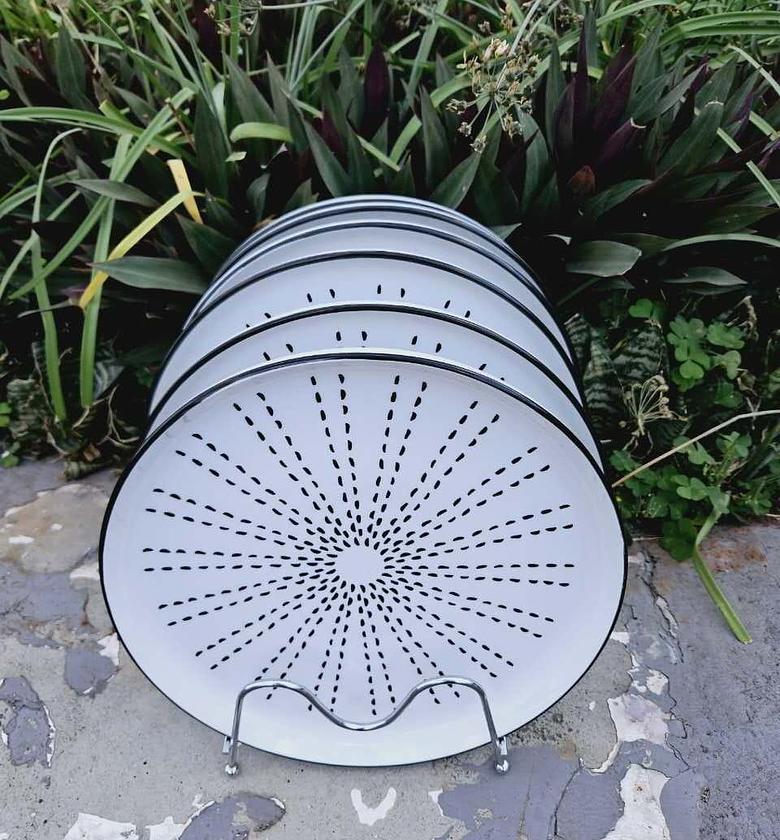 Ceramic dinner plates 6pcs image