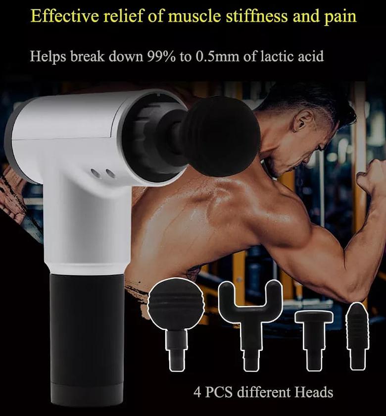 Portable fascial gun massager  image