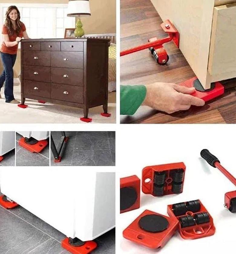 TROLLEY MOVER. Detached heavy furniture lifting trolley mover image