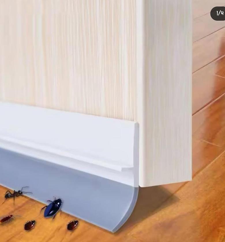 Adhesive rubber door seal. image