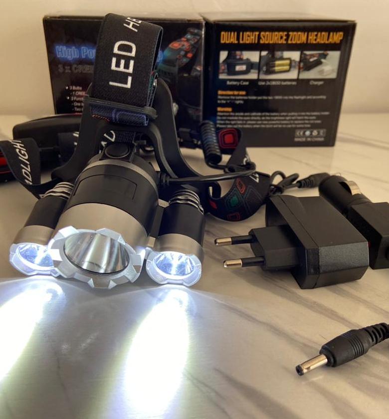 camping headlamp rechargable image