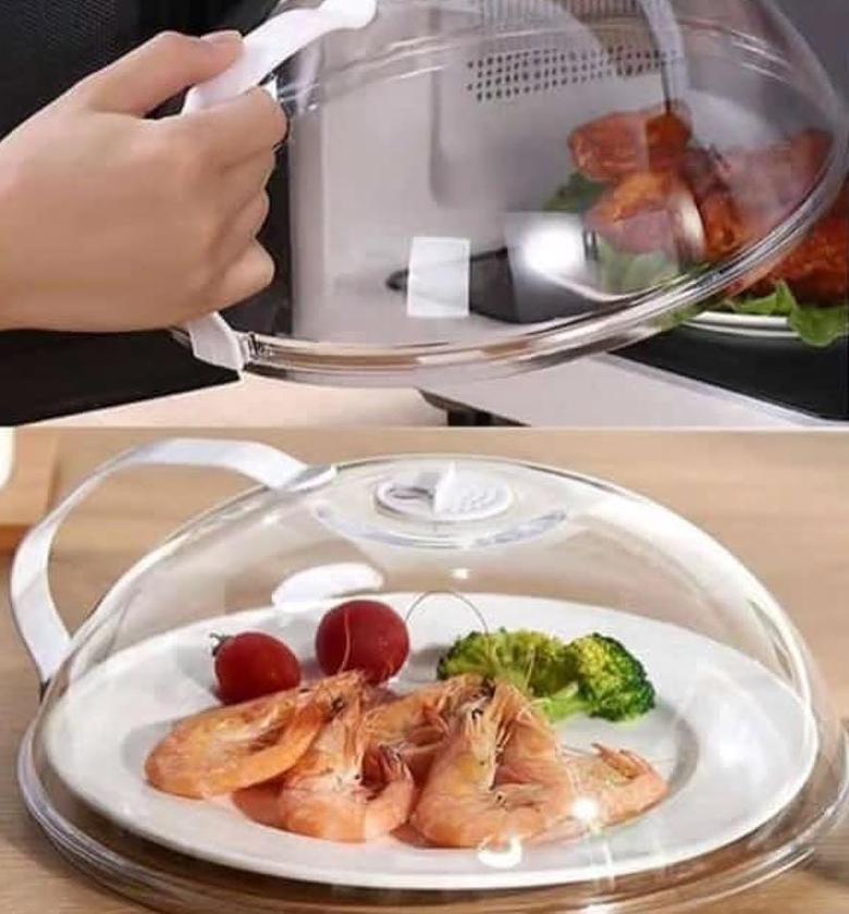 Heavy duty microwave food cover image