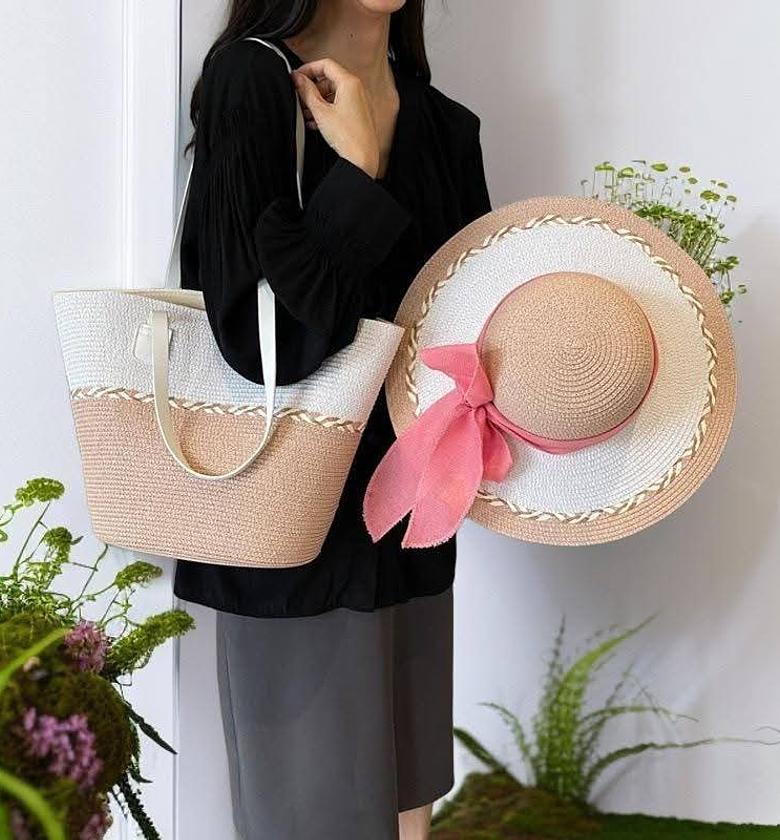 STRAWBAGS PLUS MATCHING HATS image