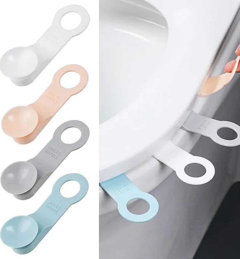 TOILET SEAT LIFTER. 2 pieces toilet seat lifter image