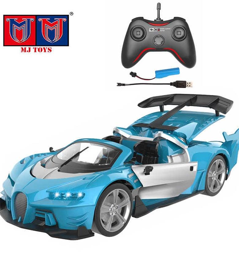 Rechargeable  and remote controlled Bugatti Toy Car image