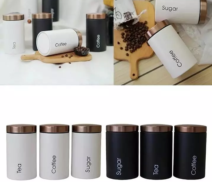 3 in 1 Airtight Storage canisters image