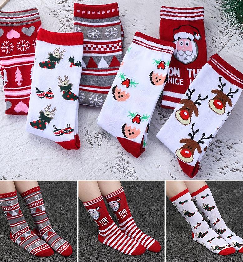 Cute Christmas Socks image
