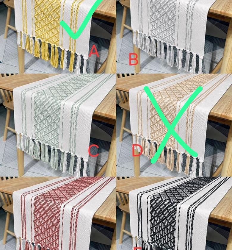 TABLE RUNNERS.  image