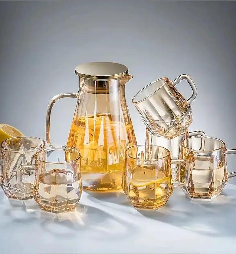 7pcs Borosilicate Glass set image