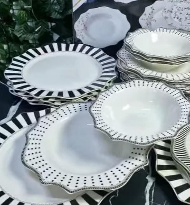 24pcs Porcelain Dinner set image
