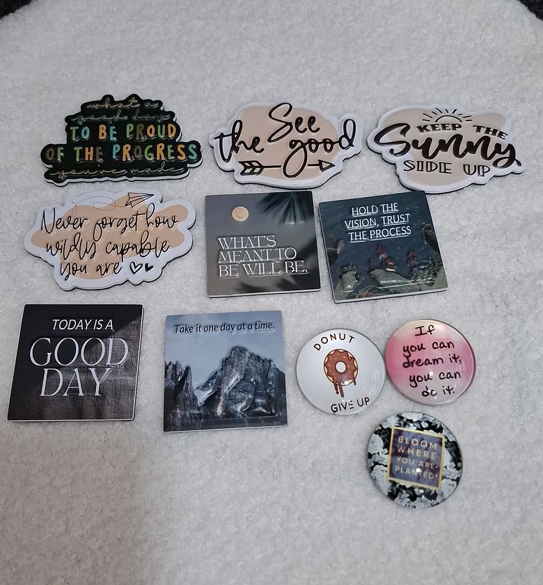 Motivational fridge magnets  image