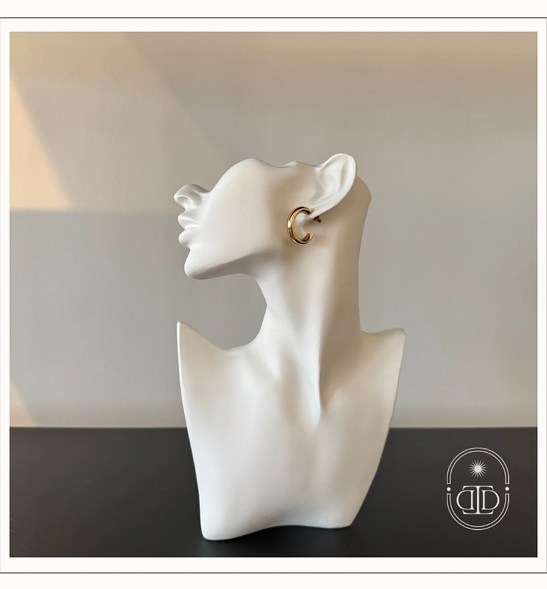 White abstract sculpture. image