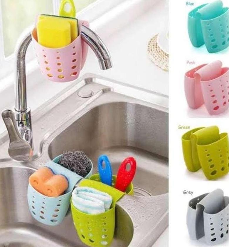 SINK ORGANIZER. Double sided sink organizer image