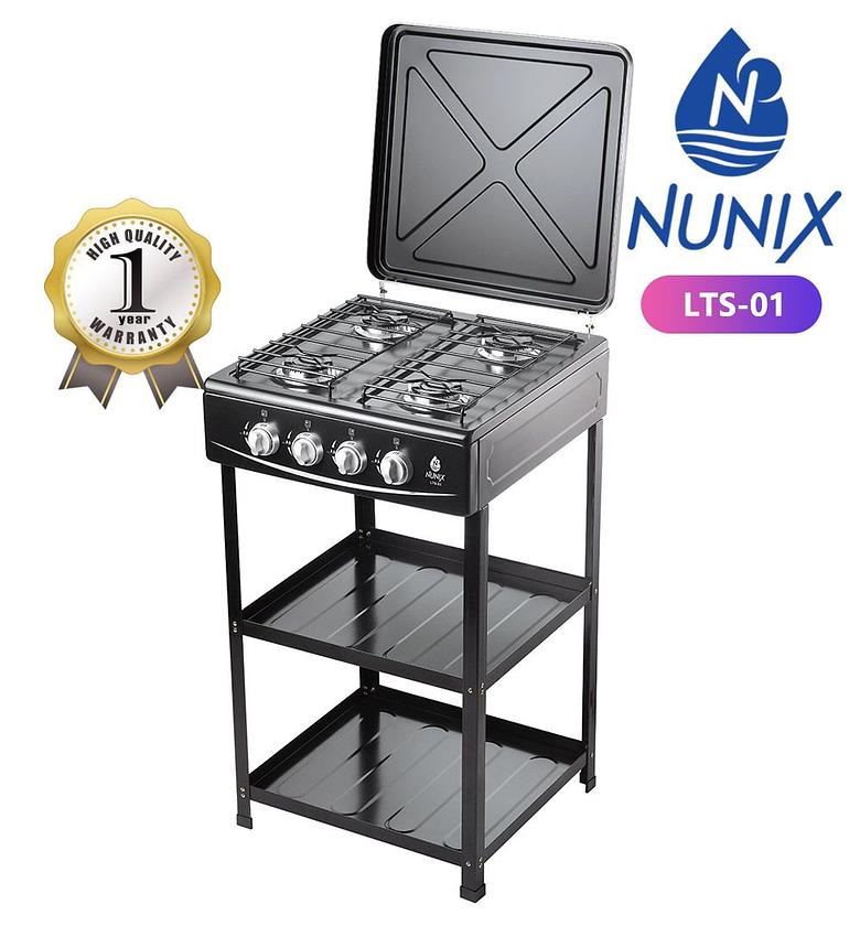 COOKER. 4 gas nunix standing cooker image