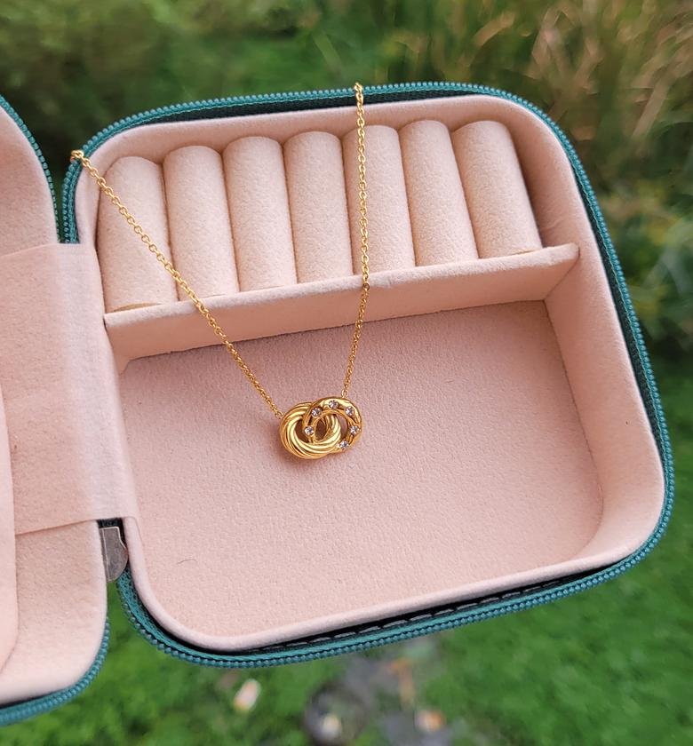 Merci interlocking necklace  image