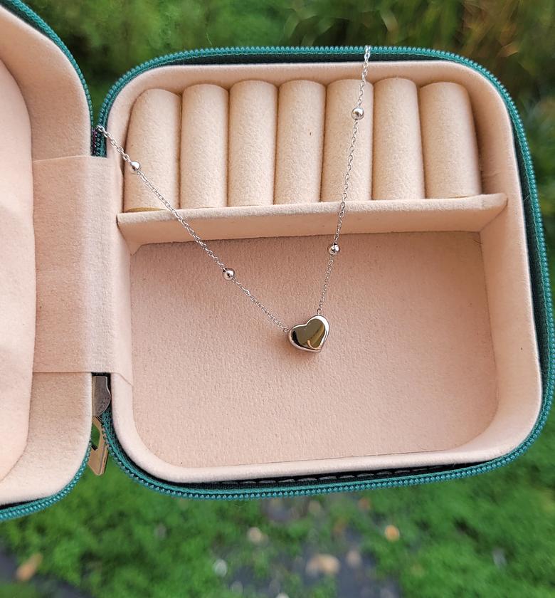 Silver loveheart  image