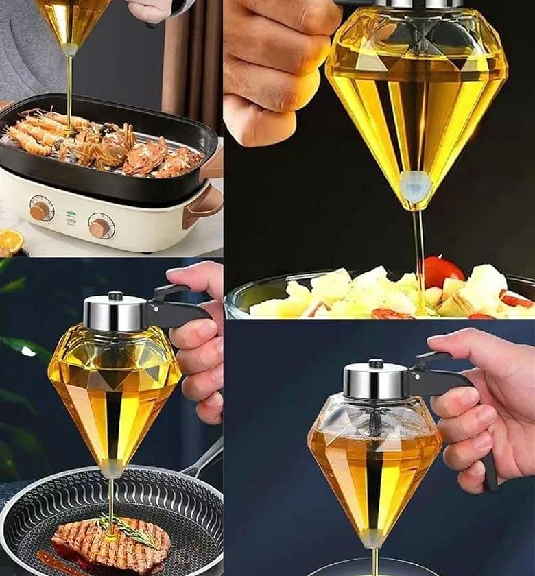 Exquisite diamond honey dispenser/oil dispenser  image