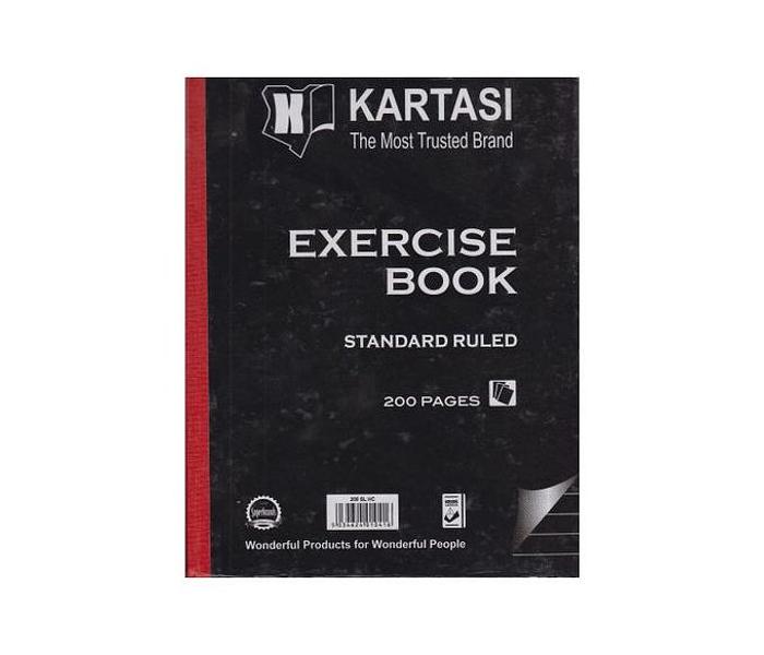 Karatasi Brand Exercise Book 200 Pages Hard Cover image