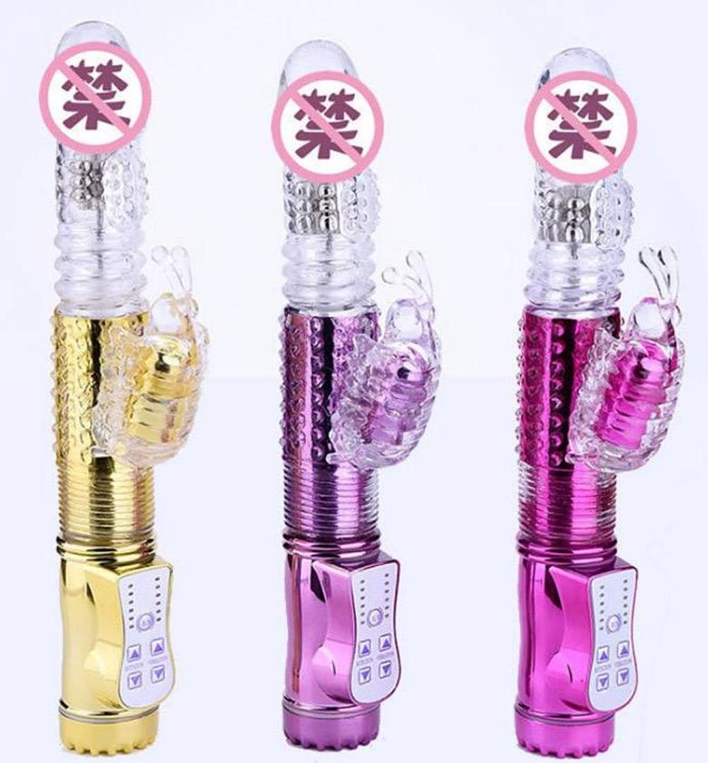 6Frequency Dual Rabbit Dildo Vibrator G Spot Vaginal Clitoris Stimulator Silicone Vibrator Sex Toys For Women Adult Sex Products image