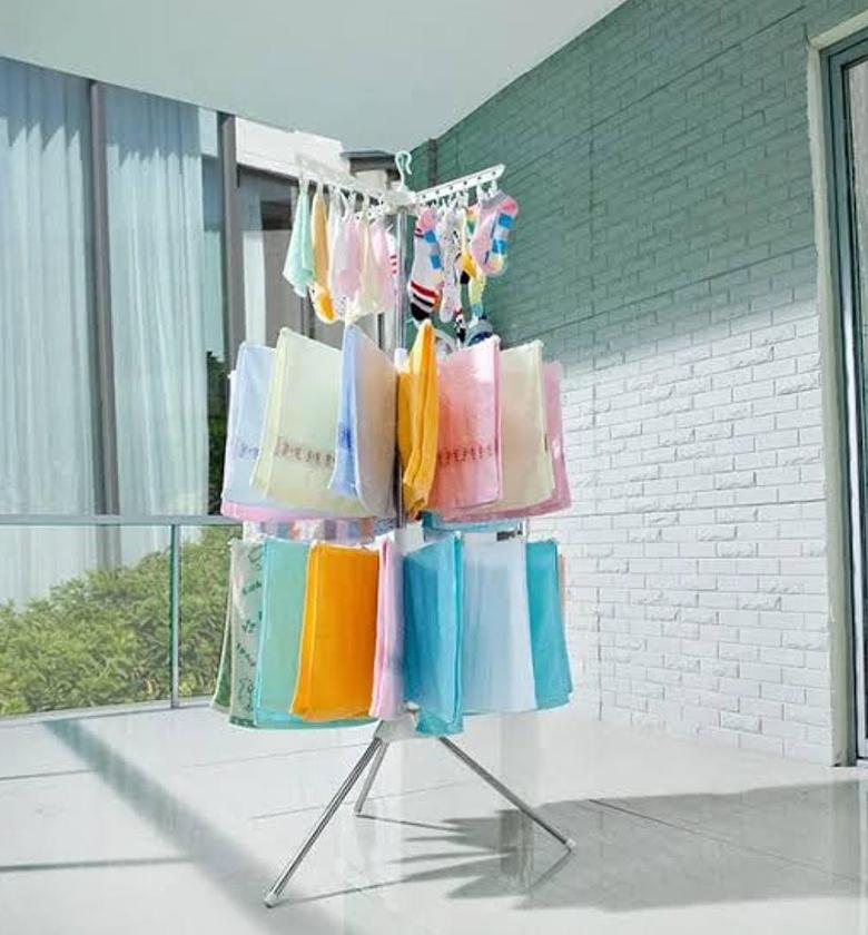 LAUNDRY DRYER. 3 layer laundry dryer image