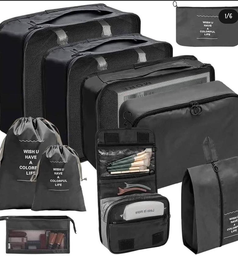 10pcs Luggage/suitcase organizers image