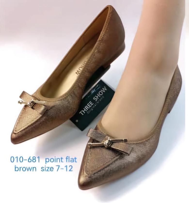 Ladies slip on wedges  image