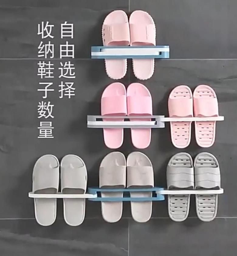 SHOE RACK. Shoe wall rack image