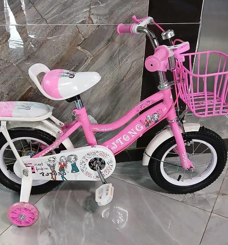 BICYCLES. Size 12 (3 to 6 yrs) With Trainer Wheels Quality Affordable  Bird bike image