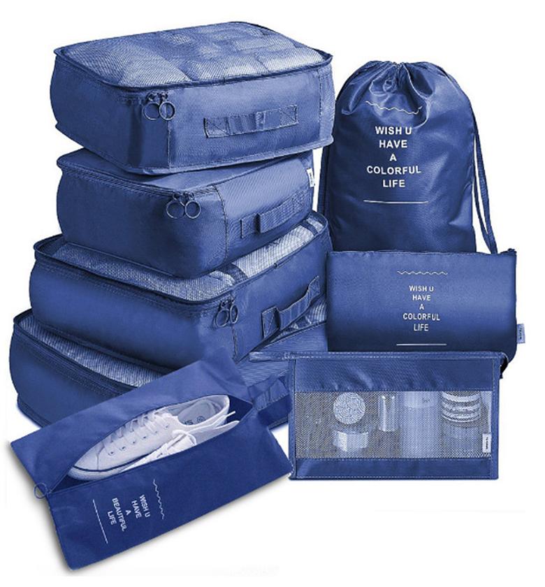 8 in 1 Travel Bag Organizer  image