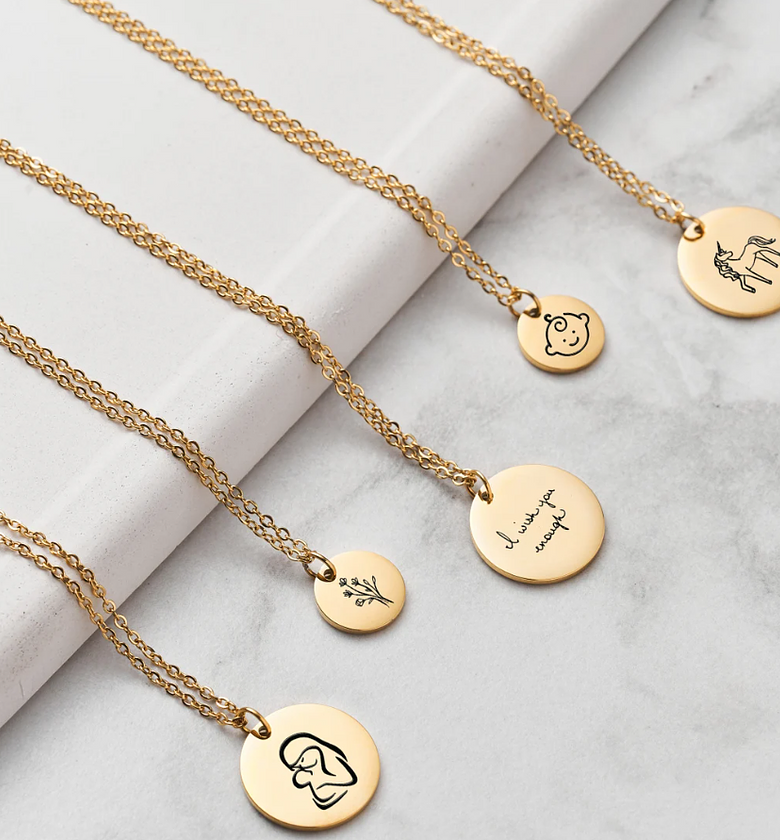 Round Custom Necklace image