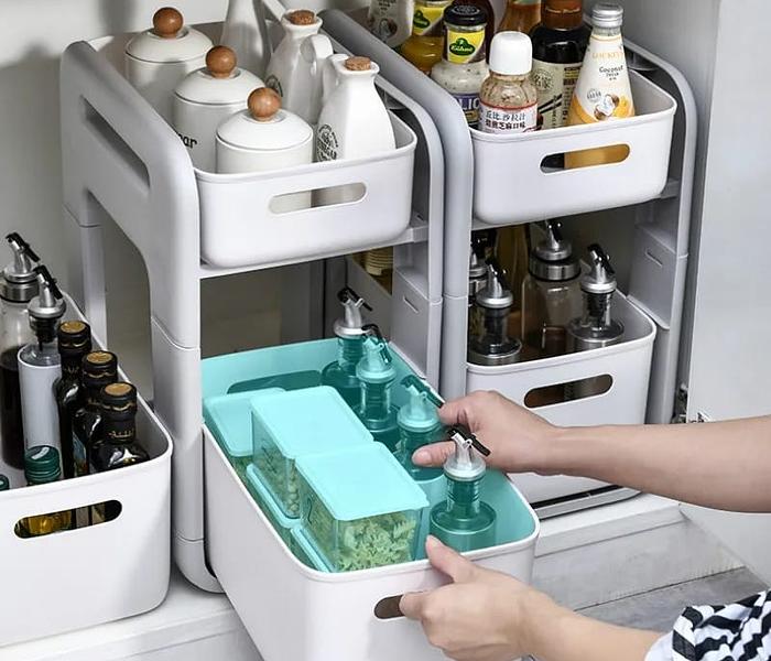 2  layer spice storage  rack image