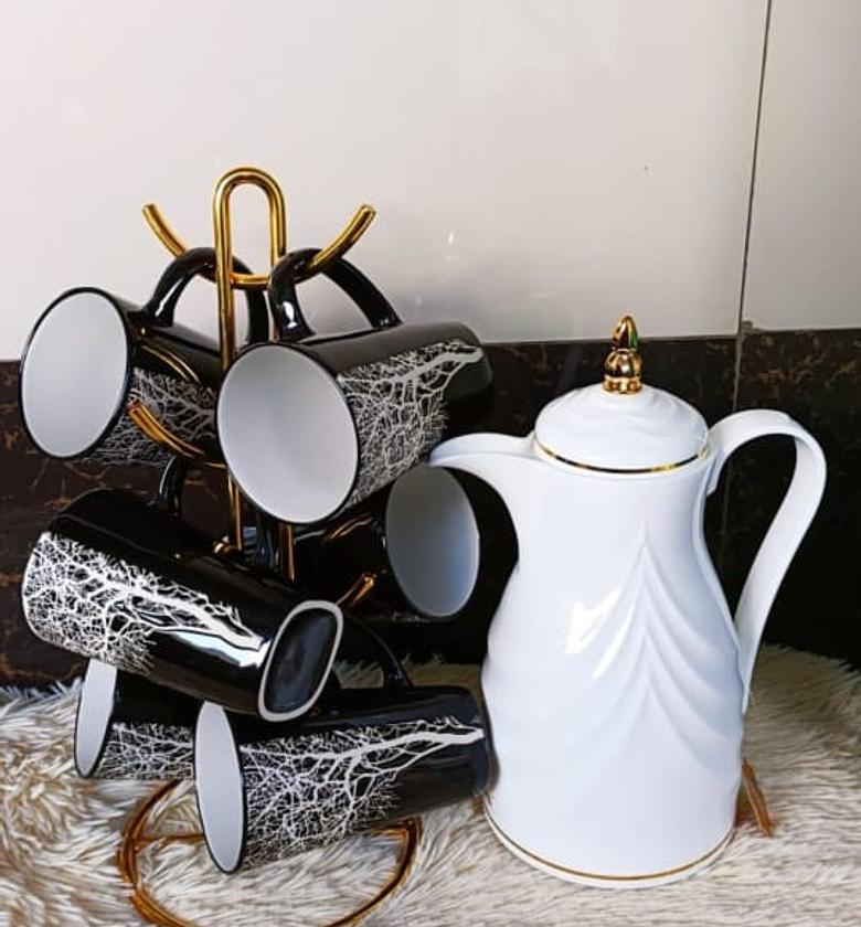 Always 6 pc mug tree black flask1:0 image