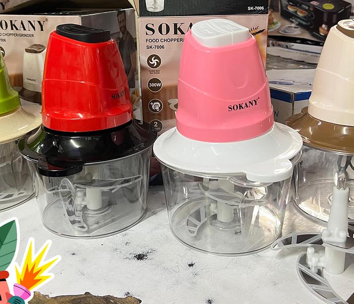 Sokany 2 ltr electric chopper 300watts image