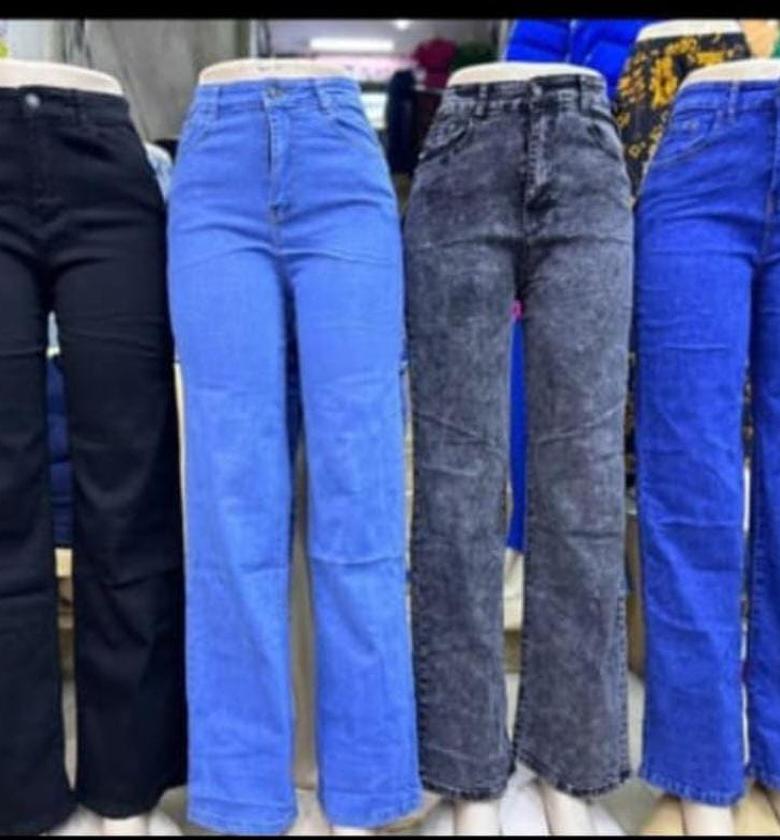 Ladies cargo pants and mom jeans  image