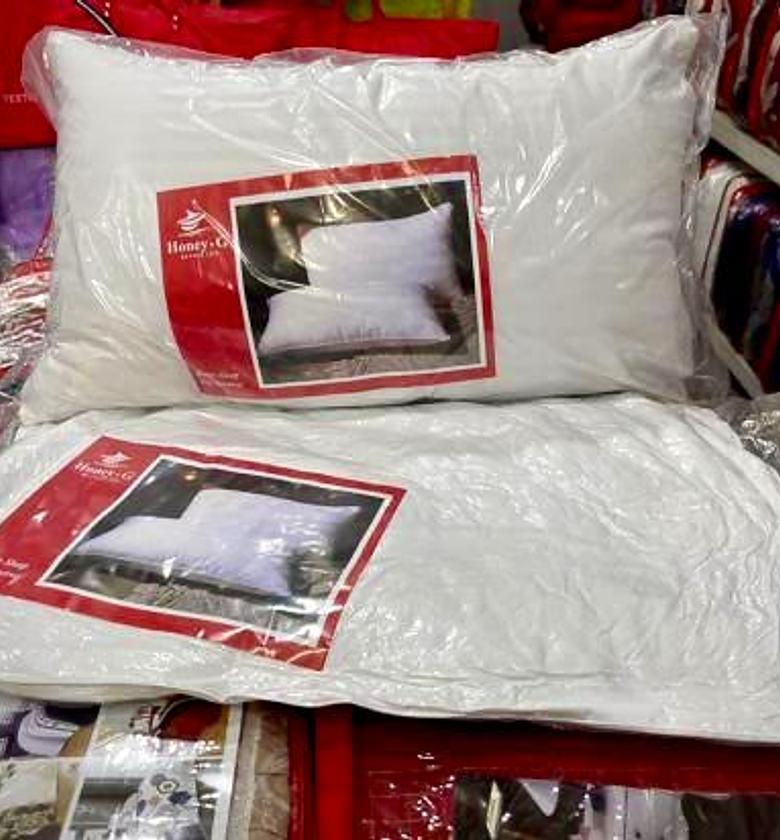 PILLOWS. Fibre compressed pillows image