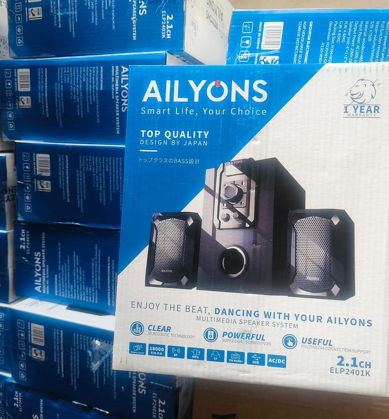 AILYONS Home Theatrer Multi Media SubWoofer Speaker System 2.1CH ELP2403 image