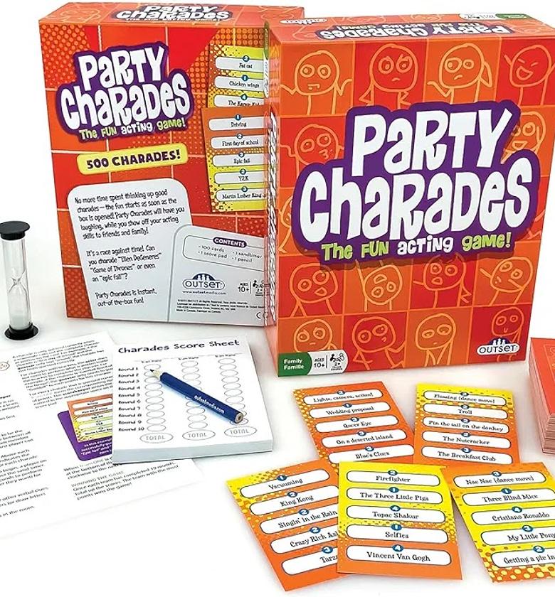 CHARADE GAME. Party charades game image