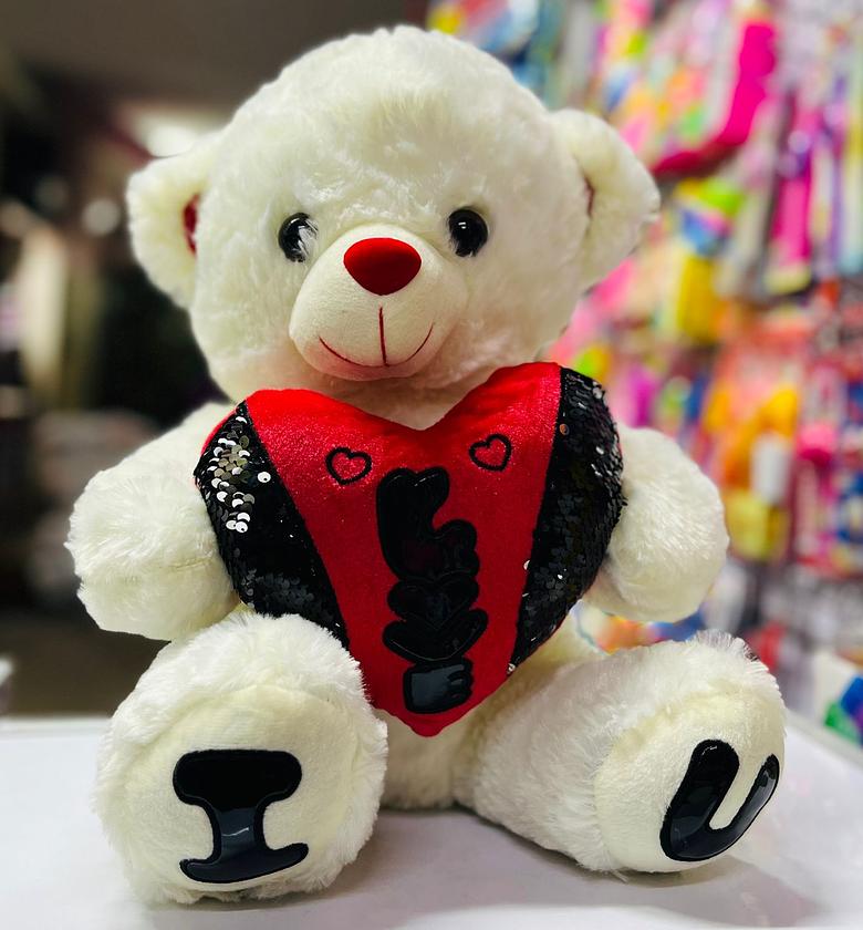40CM STUFFED PLUSH SOFT TEDDY BEAR DOLL IDEAL  BIRTHDAY/ VALENTINE GIFT image