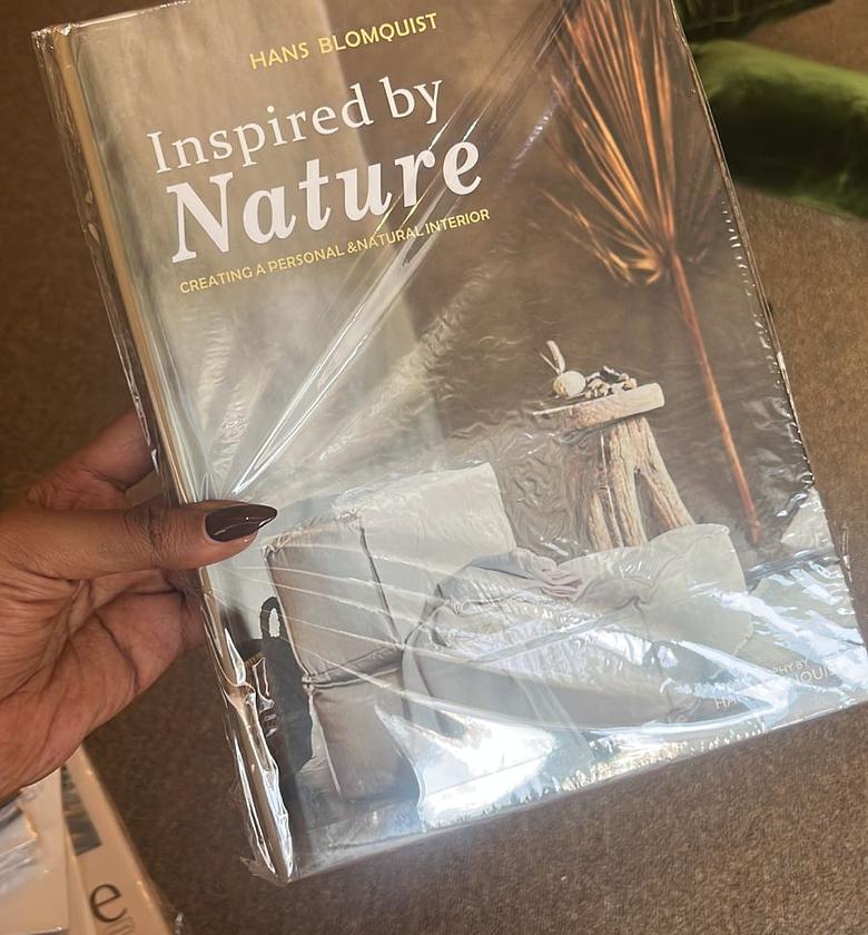 Hand inspired by nature coffee table book  image