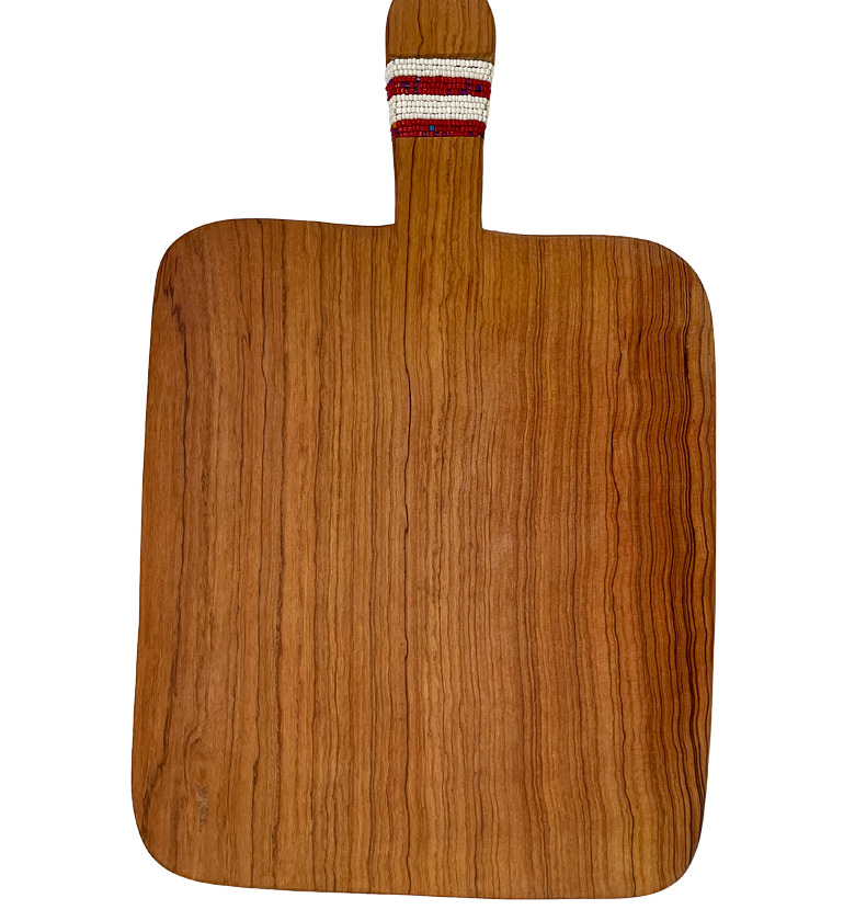 Beaded Wooden Chopping Boards image