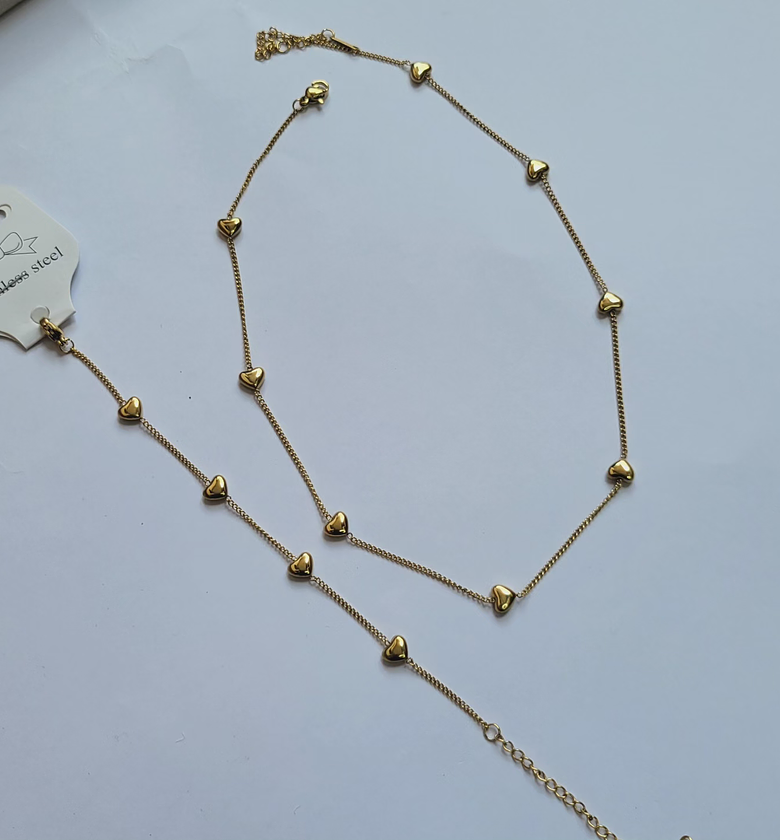 Summer love heart  necklace image