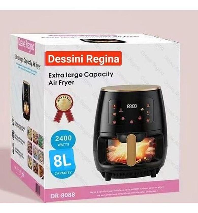 Dessini Glass Oven Dessini Air fryer 8 Litres plus free extension image