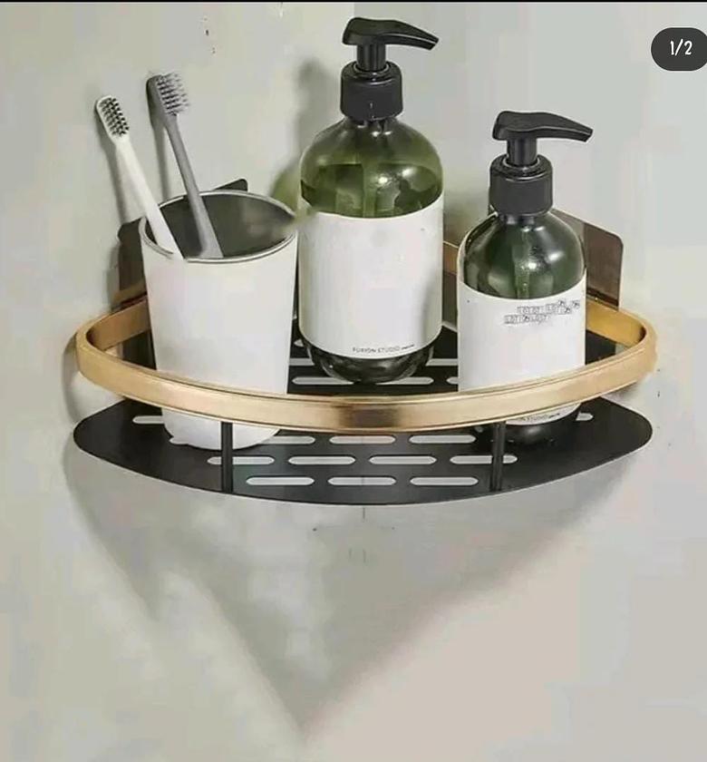 Bathroom shelves/shower candy bathroom organizer image