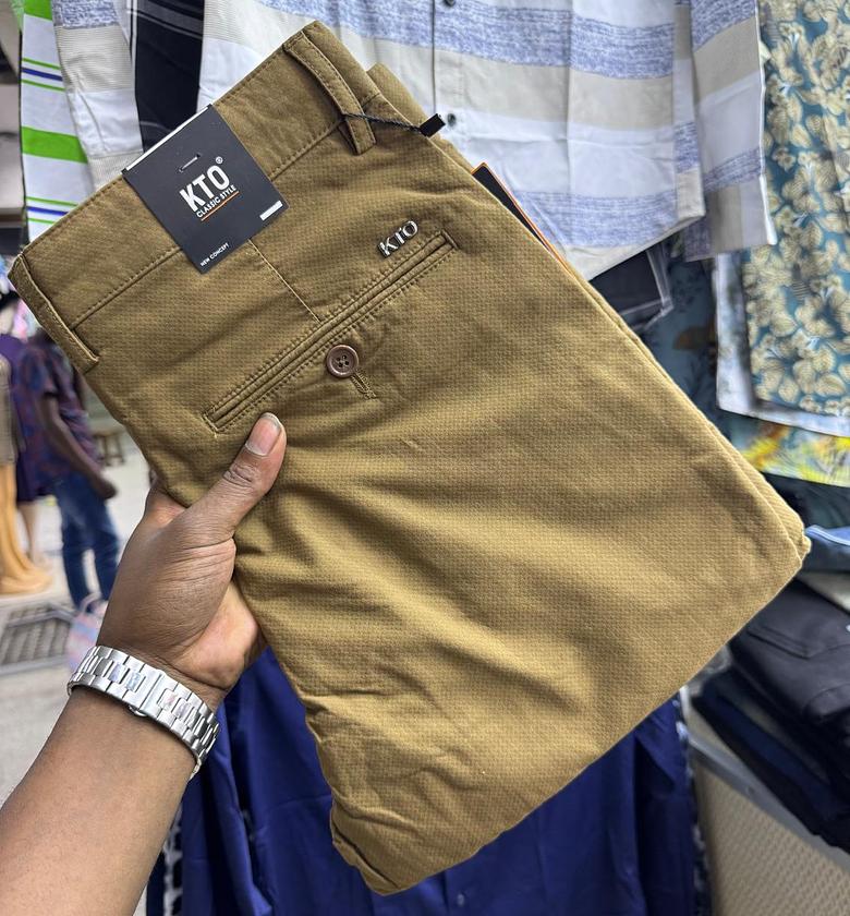 Men KTO Khaki trousers image