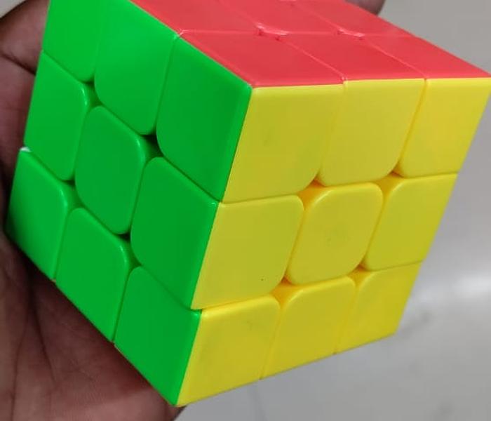 Good Rubik's Rubic 3By 3 Rubix Magic Speed Cube Game image