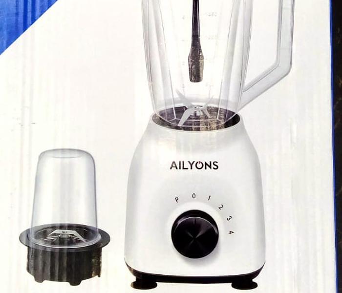 AILYONS 1.5L/1.8L 2 In 1 Motor Stainless Steel Blender-white image